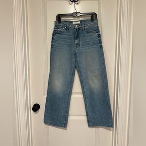 MOTHER Jeans, Dodger Ankle in Romain Calm Wash